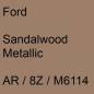 Preview: Ford, Sandalwood Metallic, AR / 8Z / M6114.
